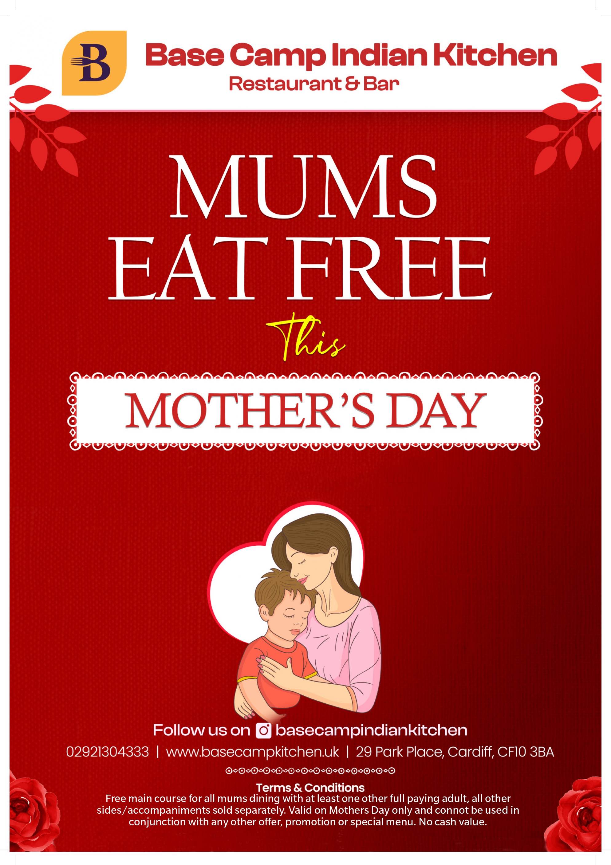 Mums Eat Free — Because She Deserves the Sweetest Treat